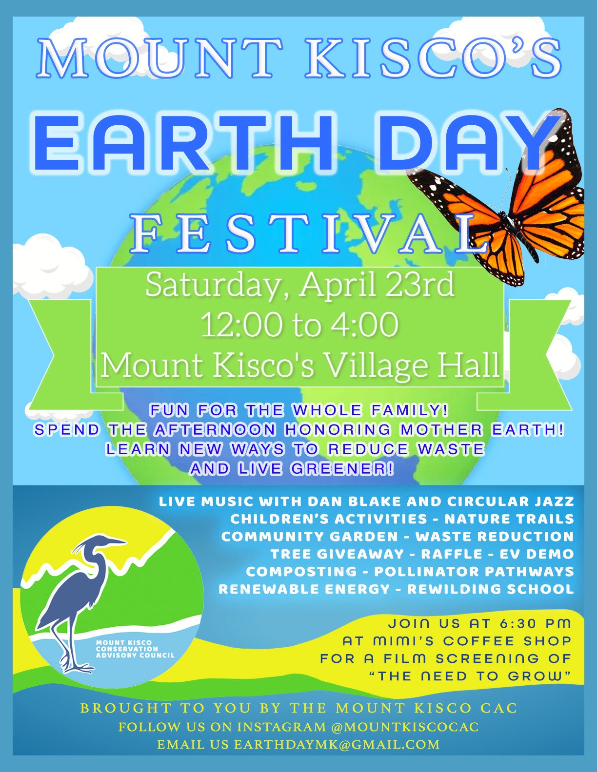 Earth Day flyer